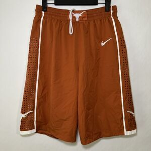 Texas Longhorns Nike Basketball Shorts Mens Size Small 28x11 Orange Embroidered